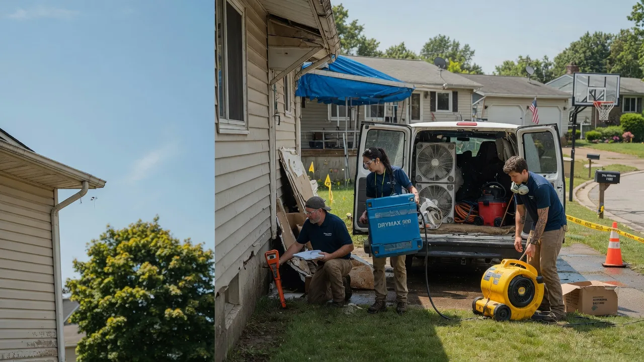 Ceiling Leak Cleanup in Burnsville, MN near me